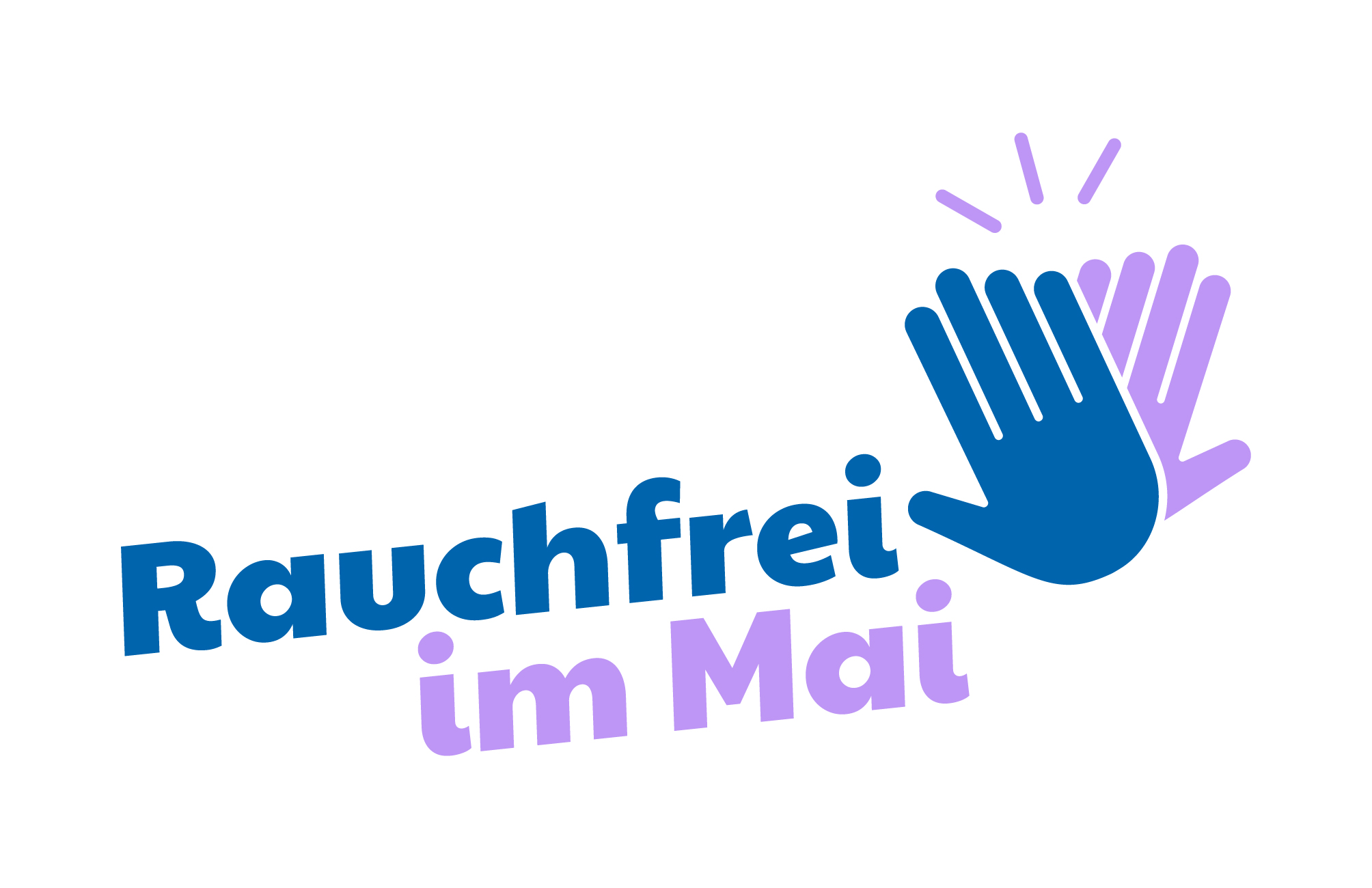 Das Rauchfrei im Mai Logo für Web-Anwendungen